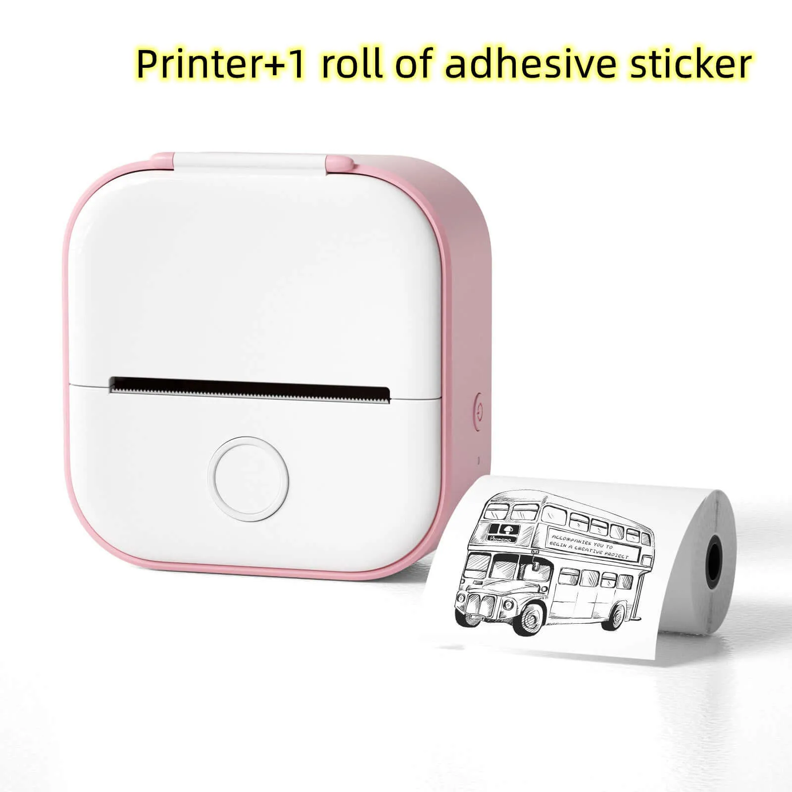 Smart Thermal Label Printer – Portable, Wireless & Ink-Free