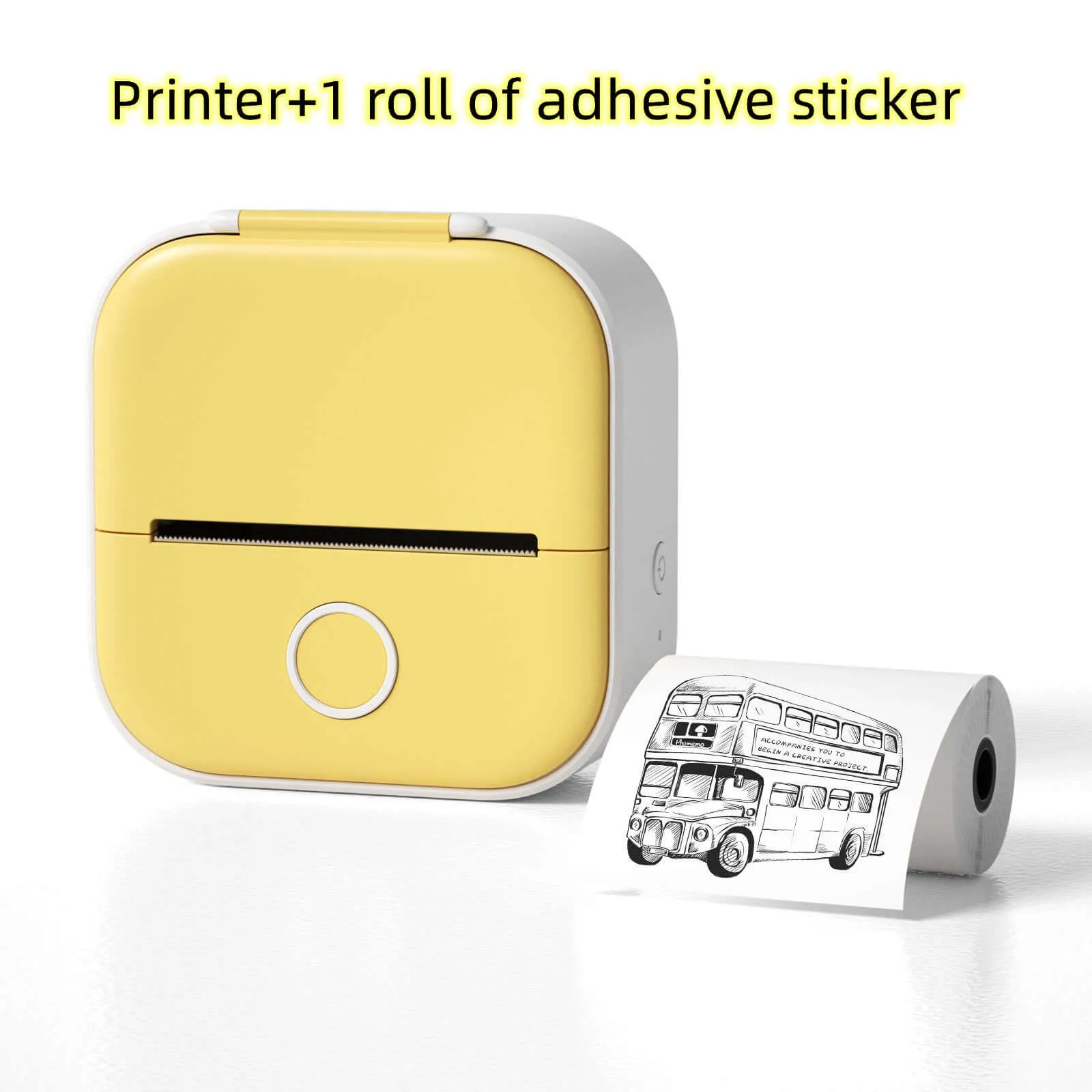 Smart Thermal Label Printer – Portable, Wireless & Ink-Free