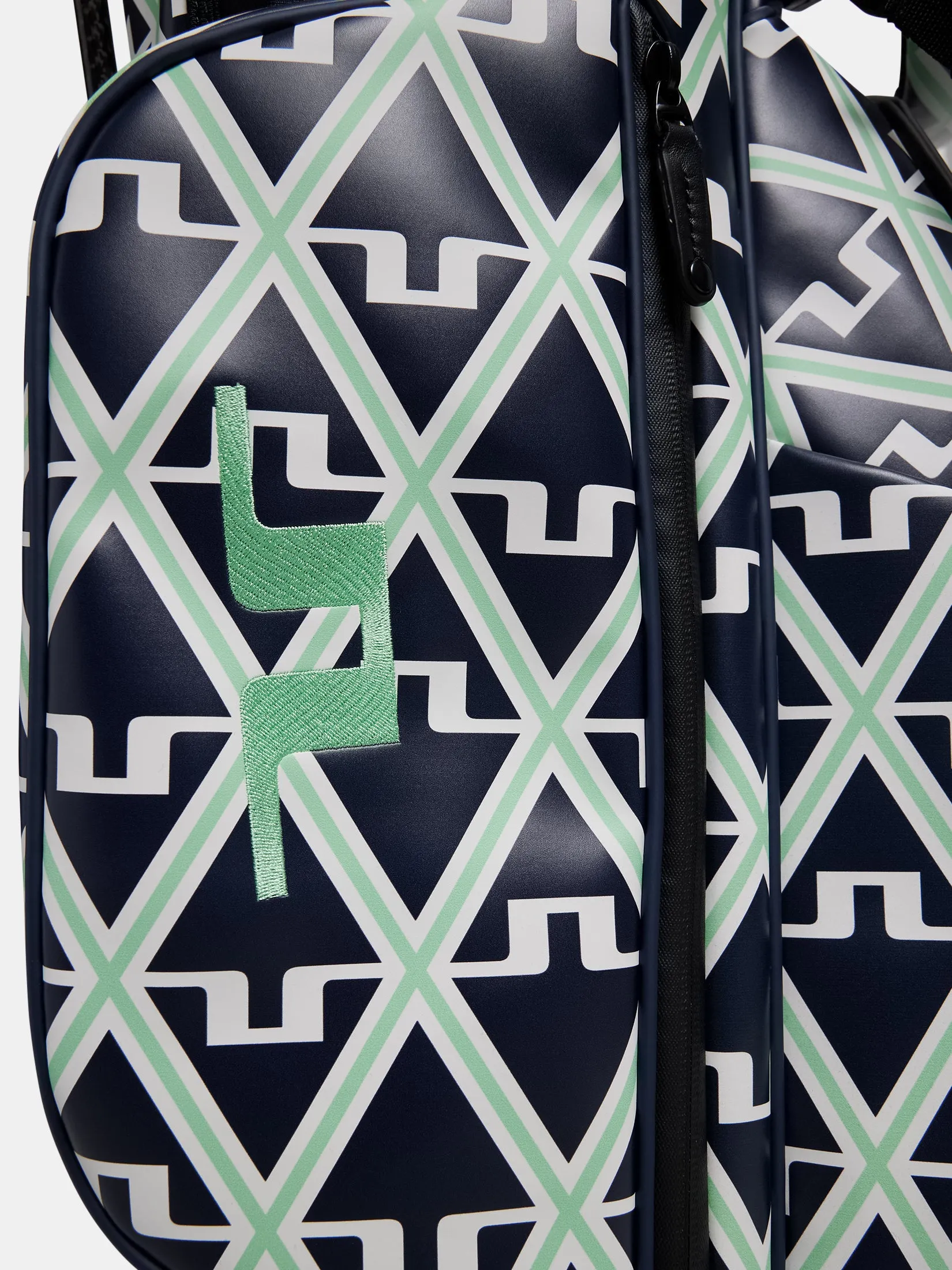 Sunday Printed Stand Golf Bag / Geo JL Navy