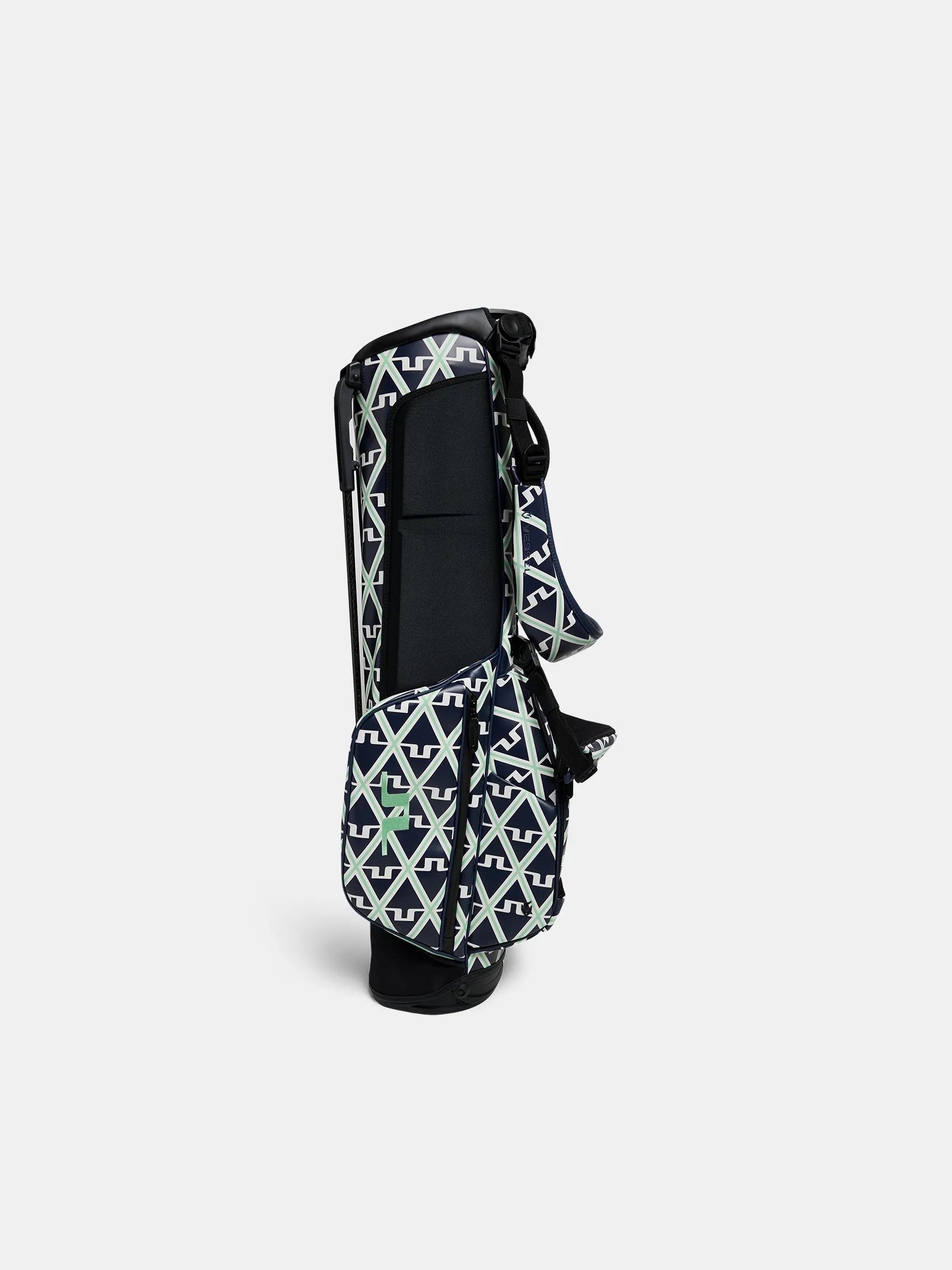 Sunday Printed Stand Golf Bag / Geo JL Navy