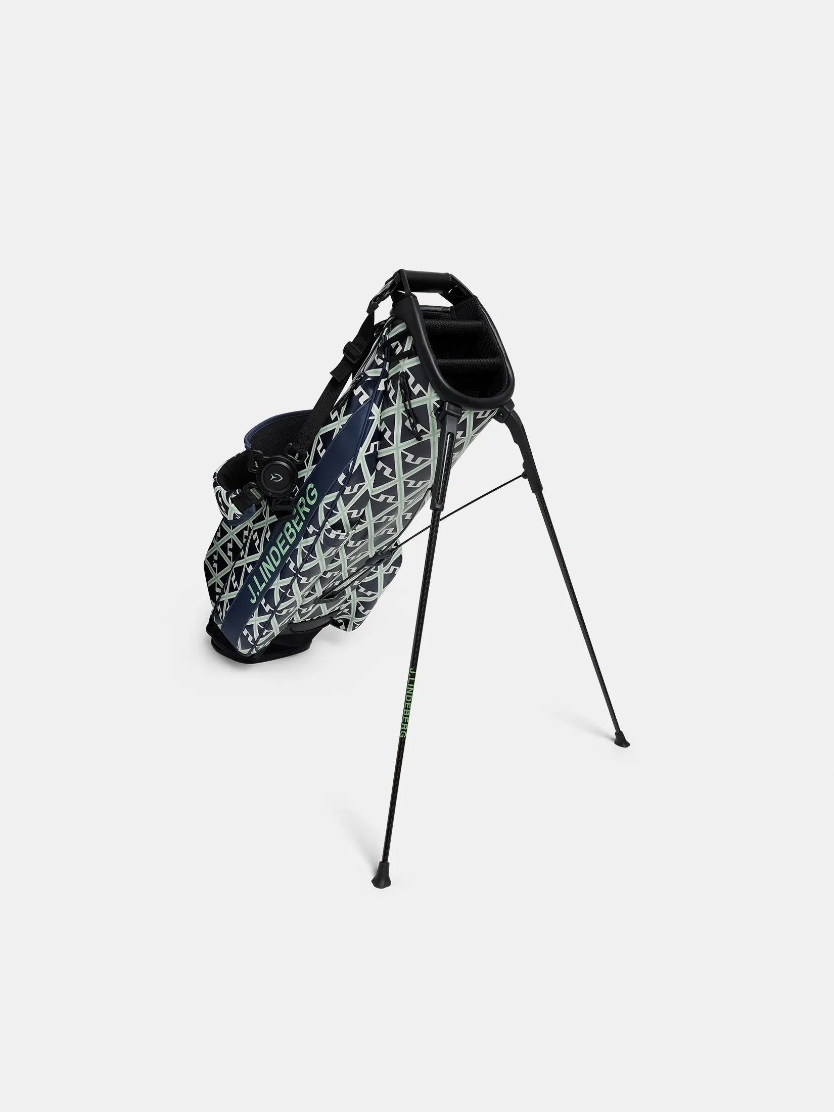 Sunday Printed Stand Golf Bag / Geo JL Navy