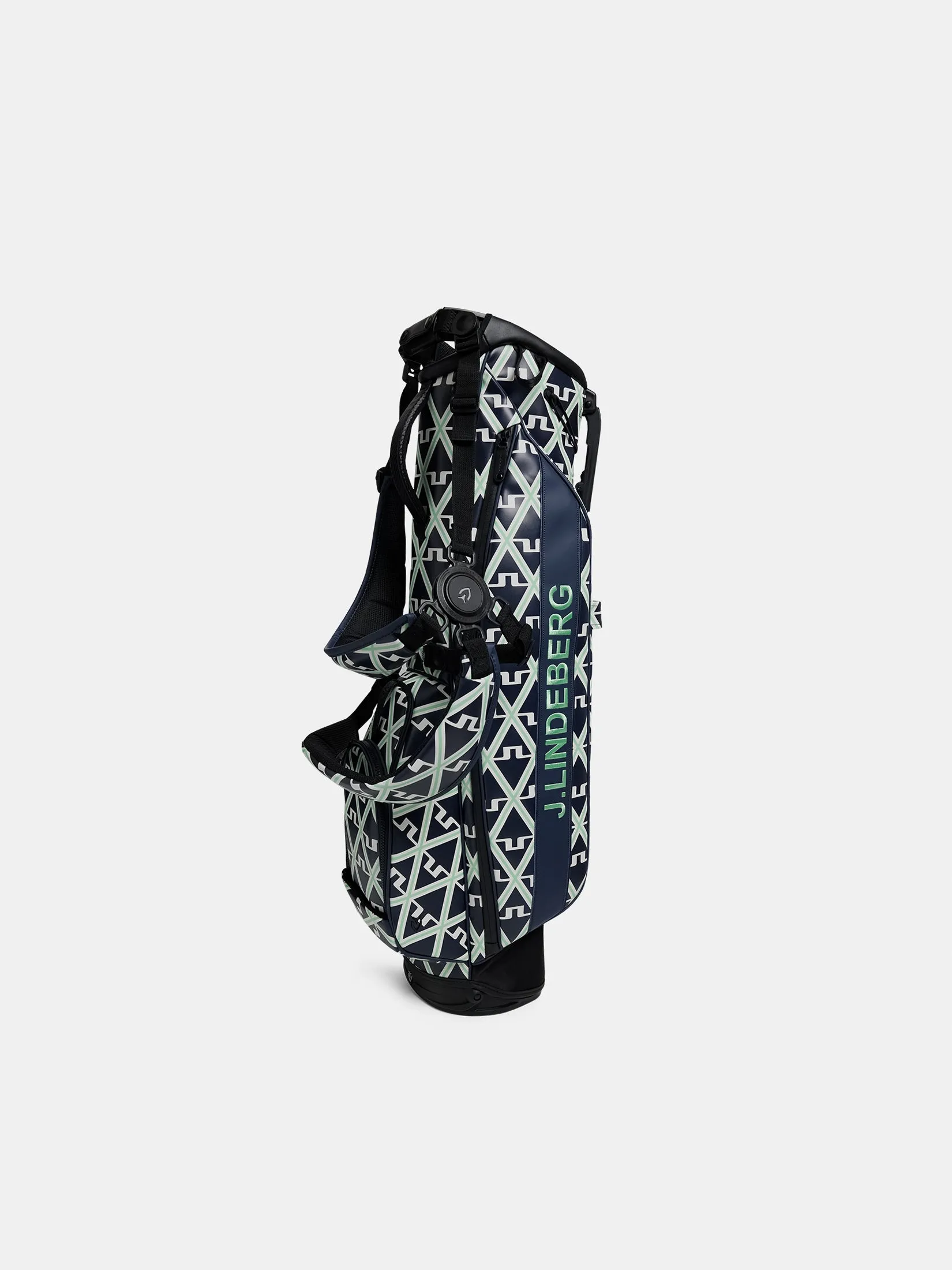 Sunday Printed Stand Golf Bag / Geo JL Navy