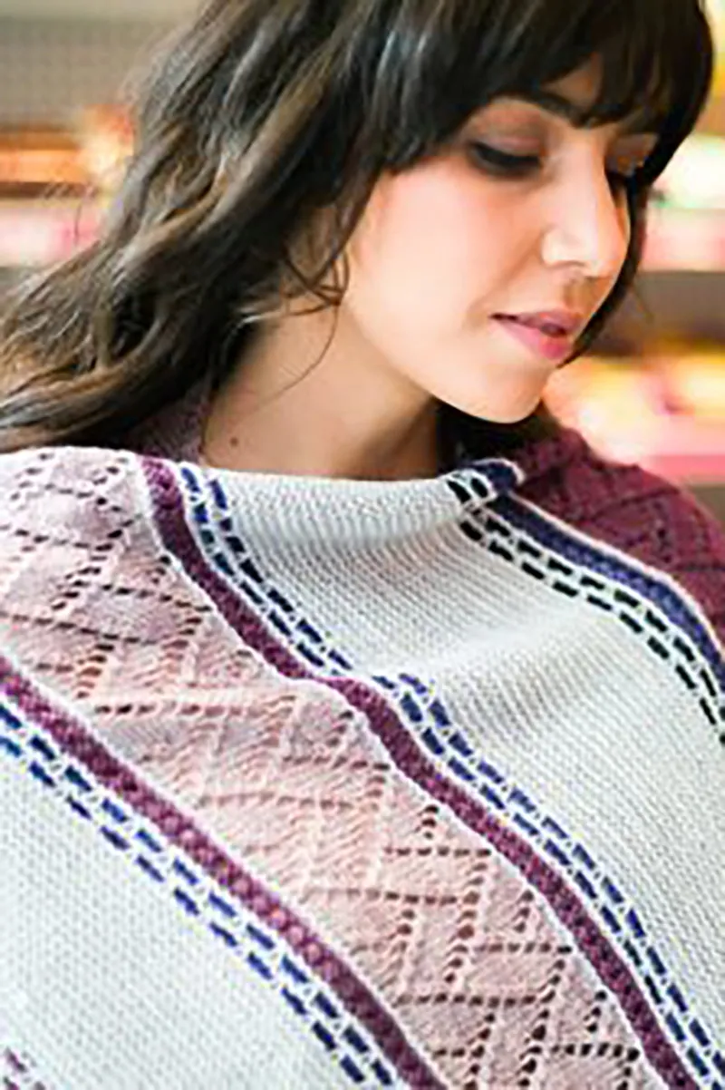 SweetGeorgia PDF Patterns - Sugar Pop Shawl - PDF Download