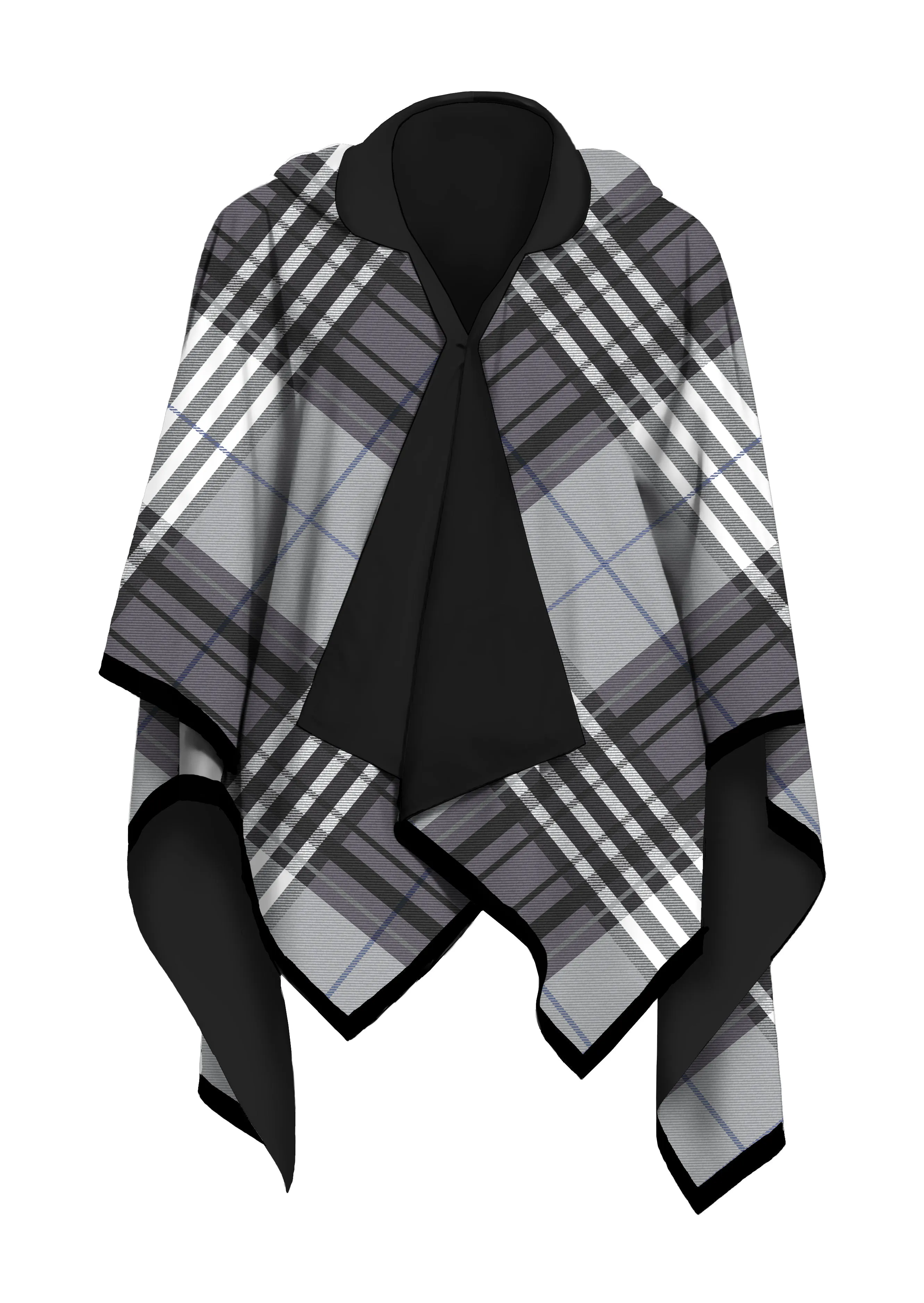 Tartan Plaid RainCape