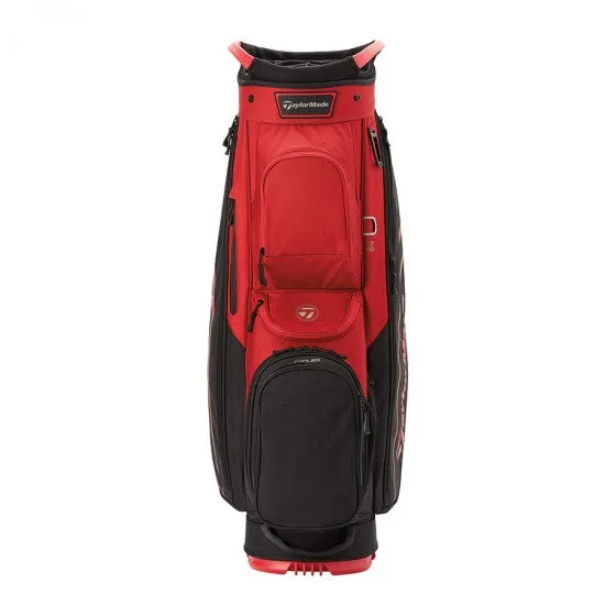 Taylormade Cartlite 14 divider Cart Golf Bag-Red/Black