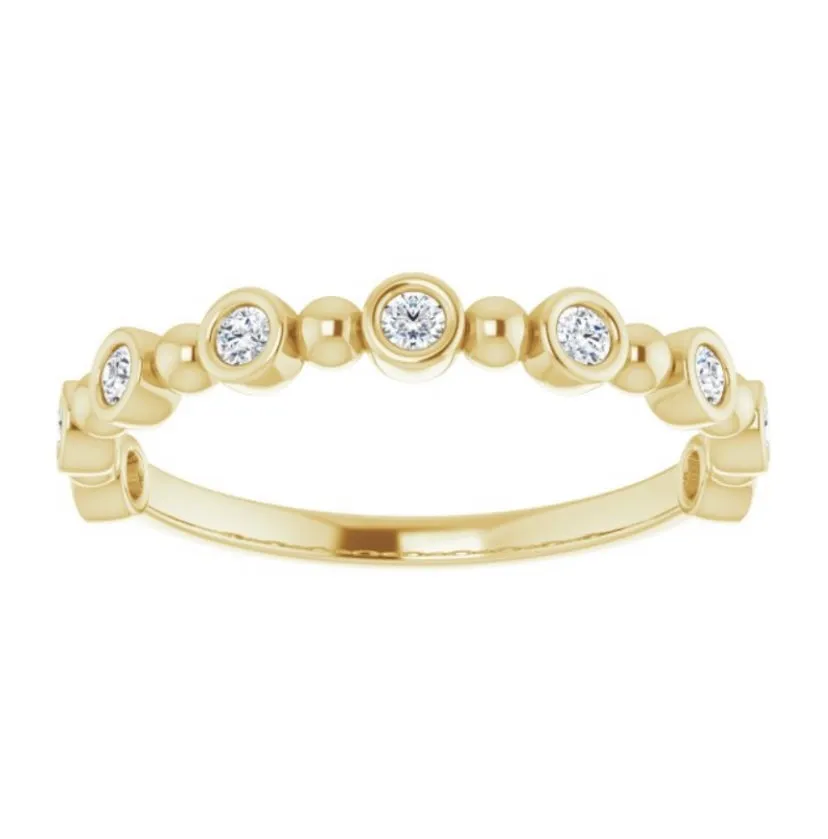 The Alternate Bead & Bezel Band