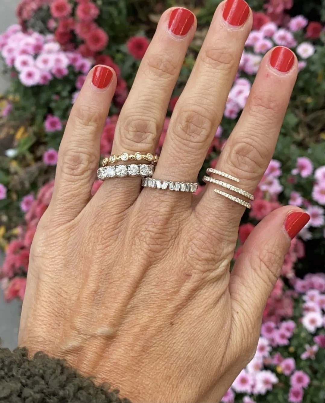 The Alternate Bead & Bezel Band
