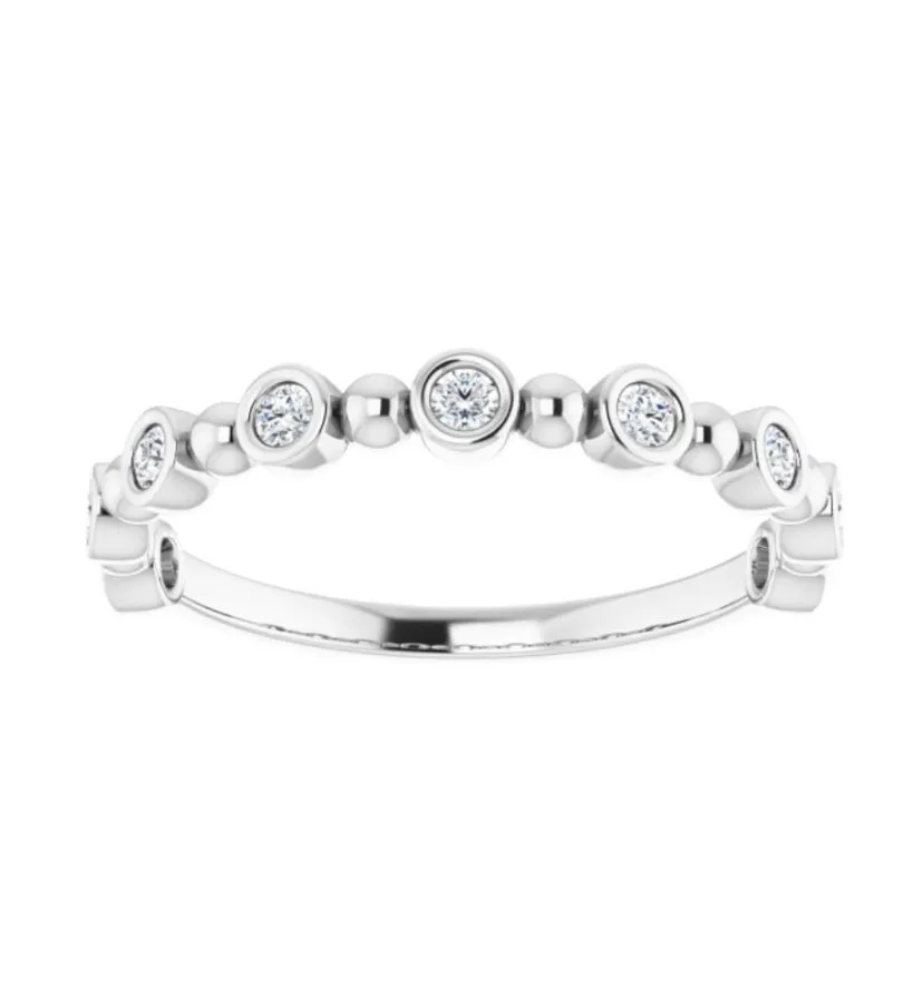 The Alternate Bead & Bezel Band