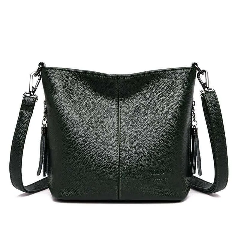 The Estrella Leather Shoulder Bag – Stay Organized in Style!