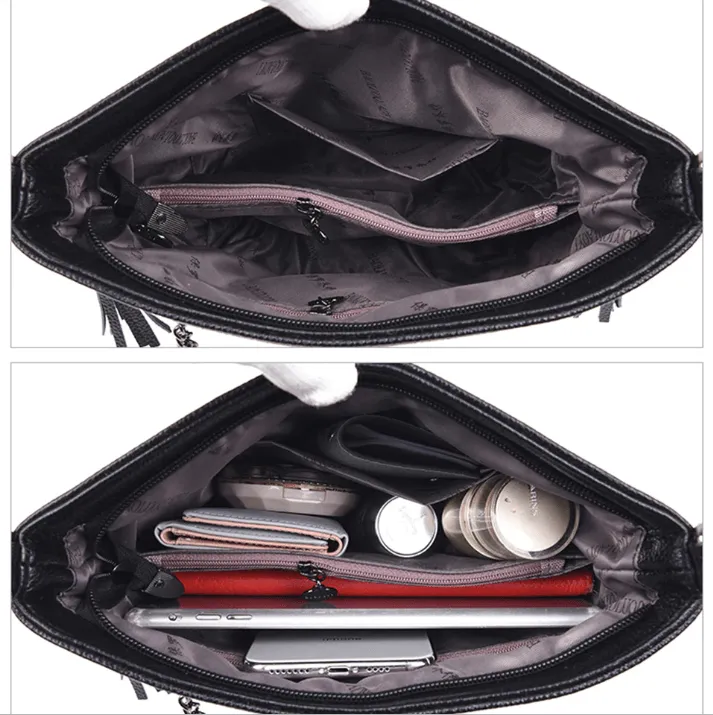 The Estrella Leather Shoulder Bag – Stay Organized in Style!