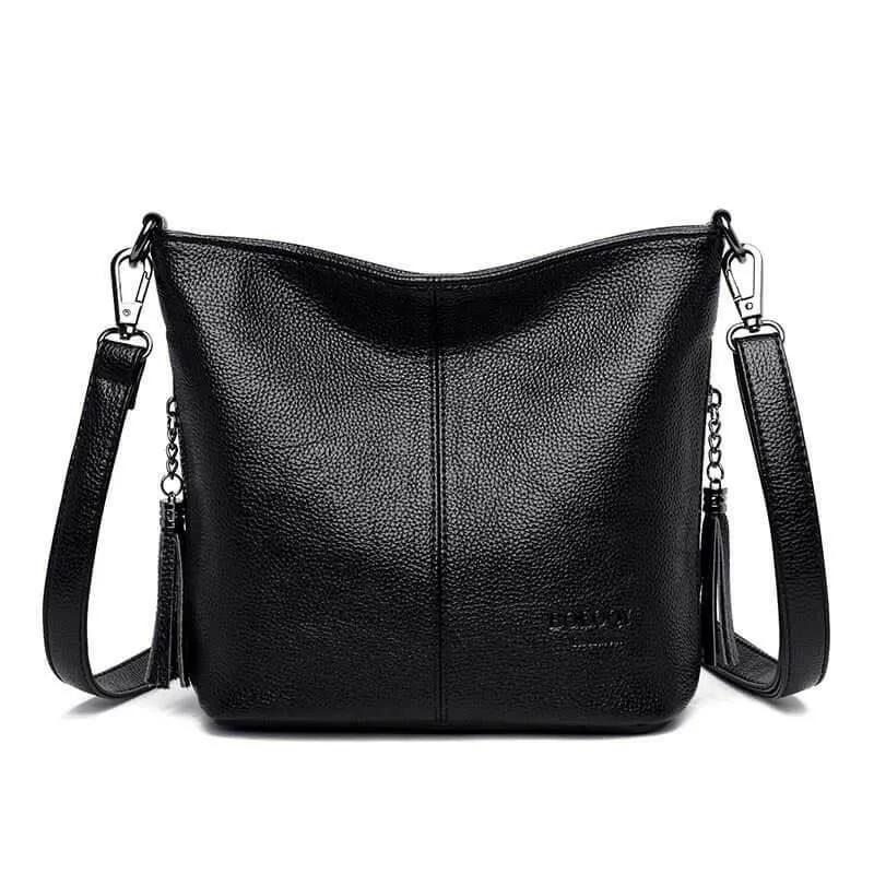 The Estrella Leather Shoulder Bag – Stay Organized in Style!