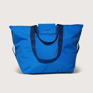 The Nylon Zip-All Tote - Cerulean