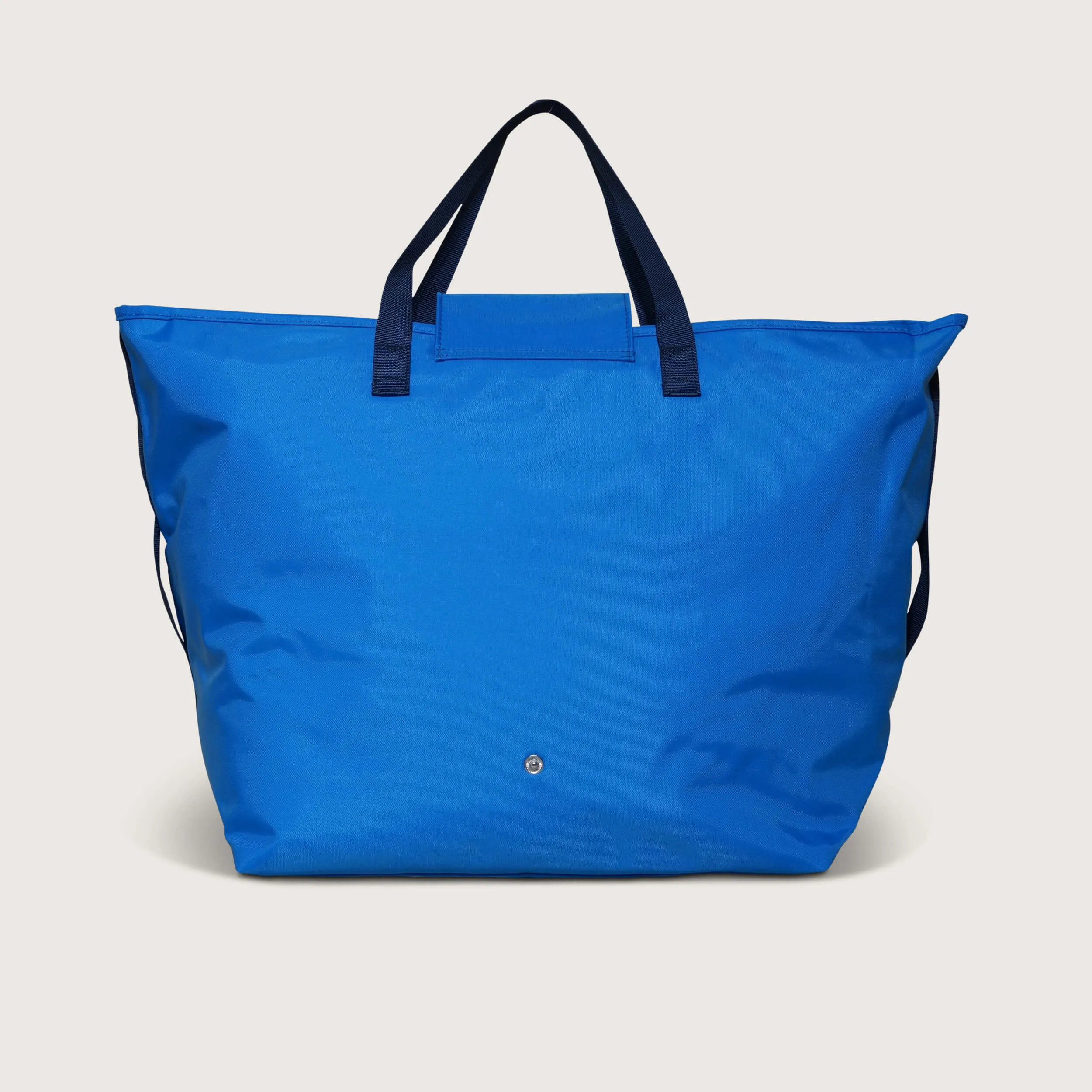 The Nylon Zip-All Tote - Cerulean