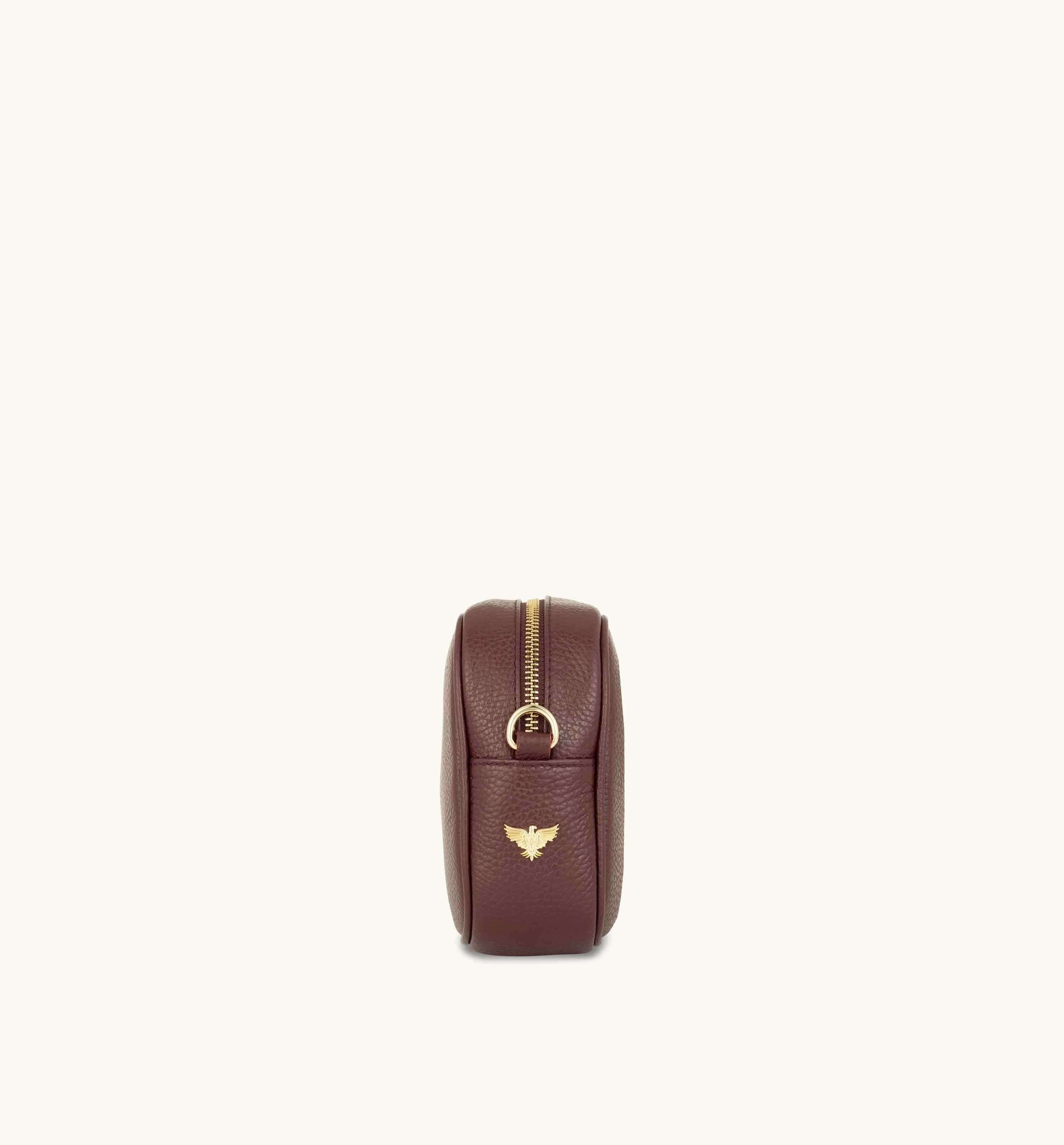The Tassel Port Leather Crossbody Bag With Port & Olive Diamond Strap