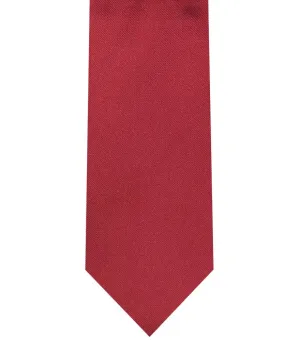 Tie & Pocket Square - Apple Red