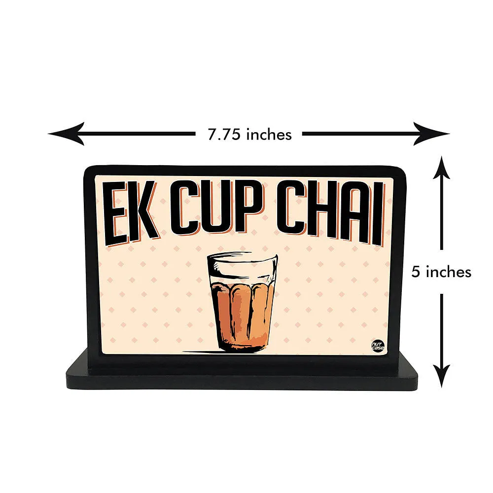 Tissue Holder Paper Napkin Stand - Ek Cup Chai
