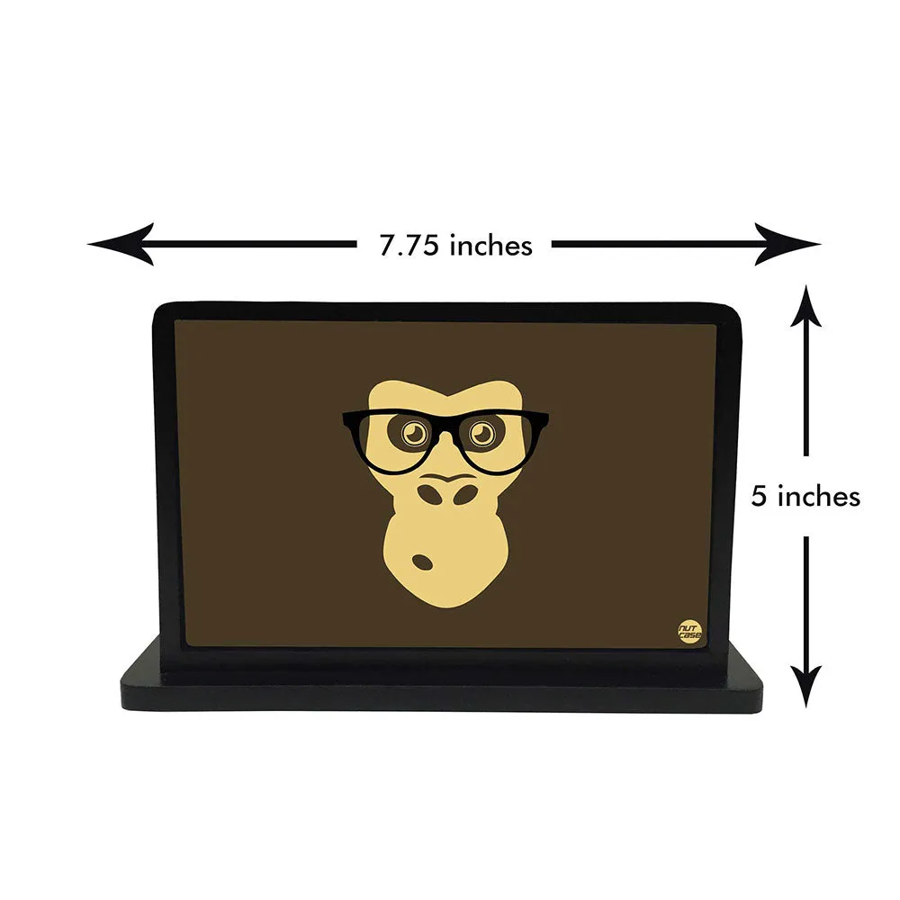 Tissue Holder Paper Napkin Stand - Hipster Chimp