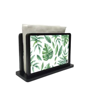 Tissue Holder Paper Napkin Stand - Leaves