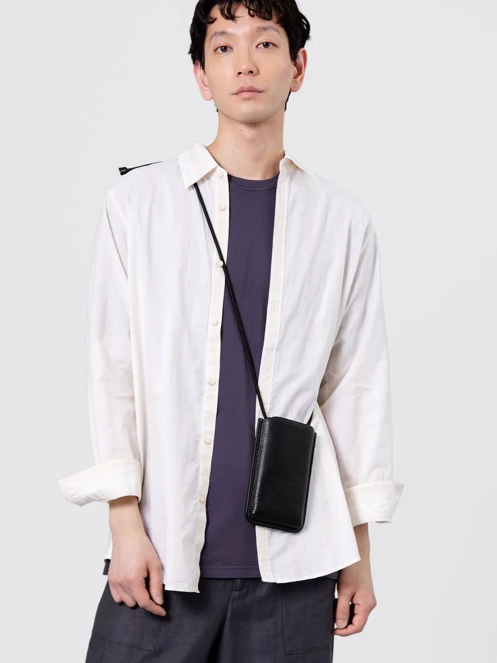 Tone Nume Leather Crossbody Phone Bag