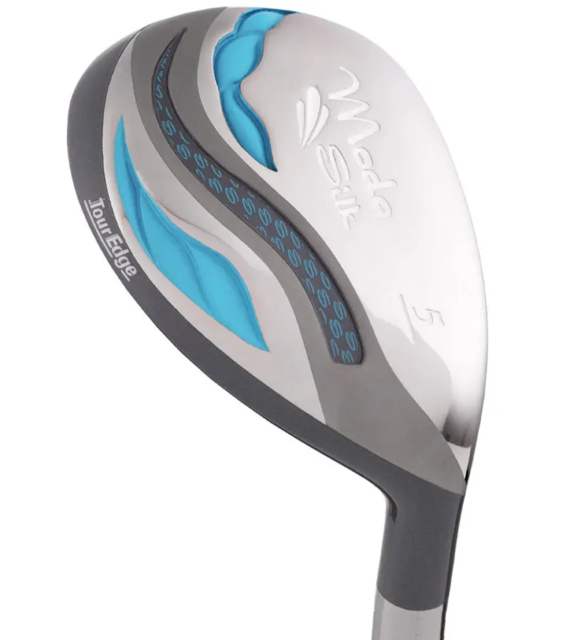 Tour Edge Moda Silk Womens Complete Golf Set - Cart Bag- Black/Blue