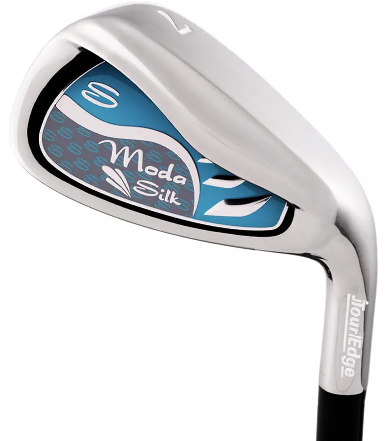 Tour Edge Moda Silk Womens Complete Golf Set - Cart Bag- Black/Blue