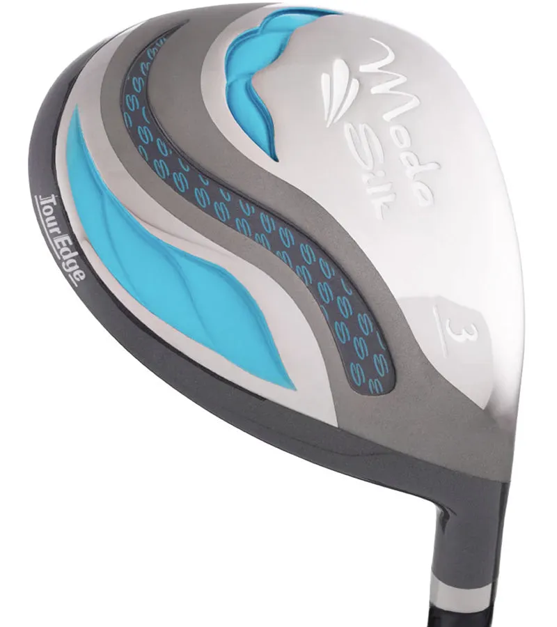 Tour Edge Moda Silk Womens Complete Golf Set - Cart Bag- Black/Blue