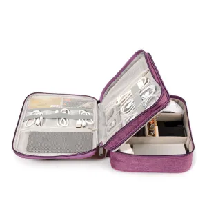 Travel Cable Organizer Bag – Waterproof & Compact