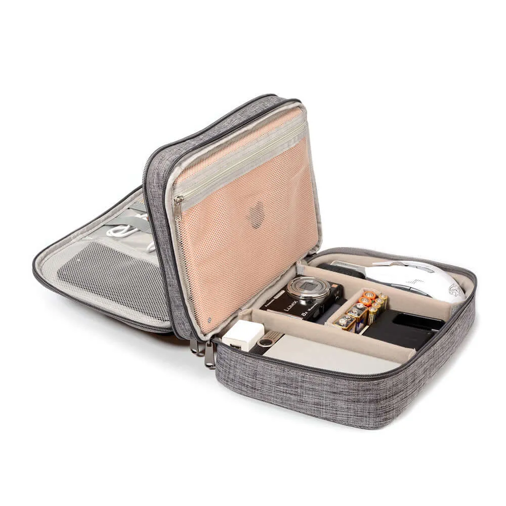 Travel Cable Organizer Bag – Waterproof & Compact
