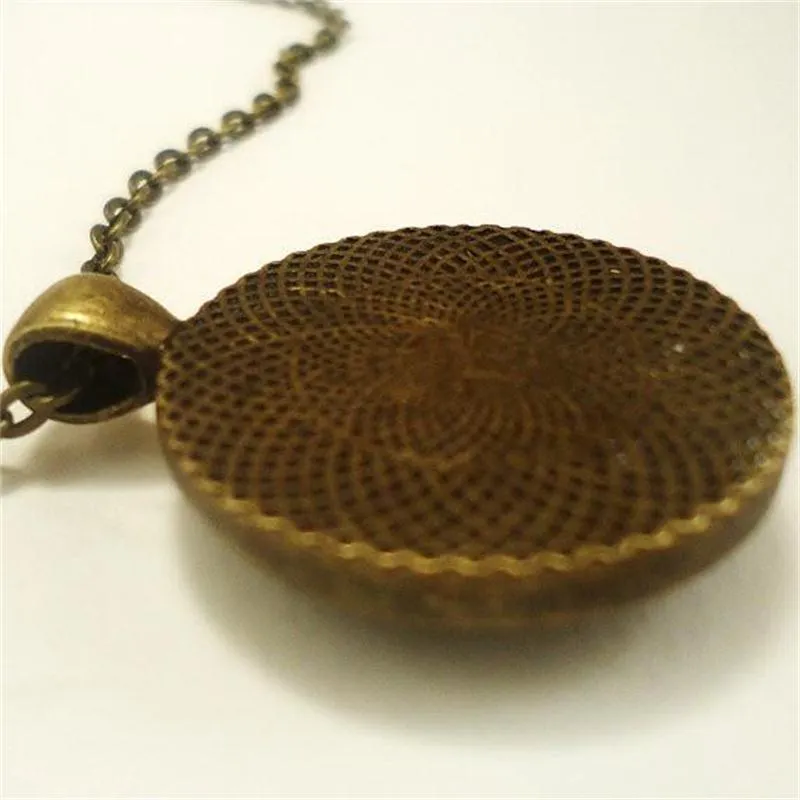 Triceratops Cabochon Dinosaur Pendant Necklace