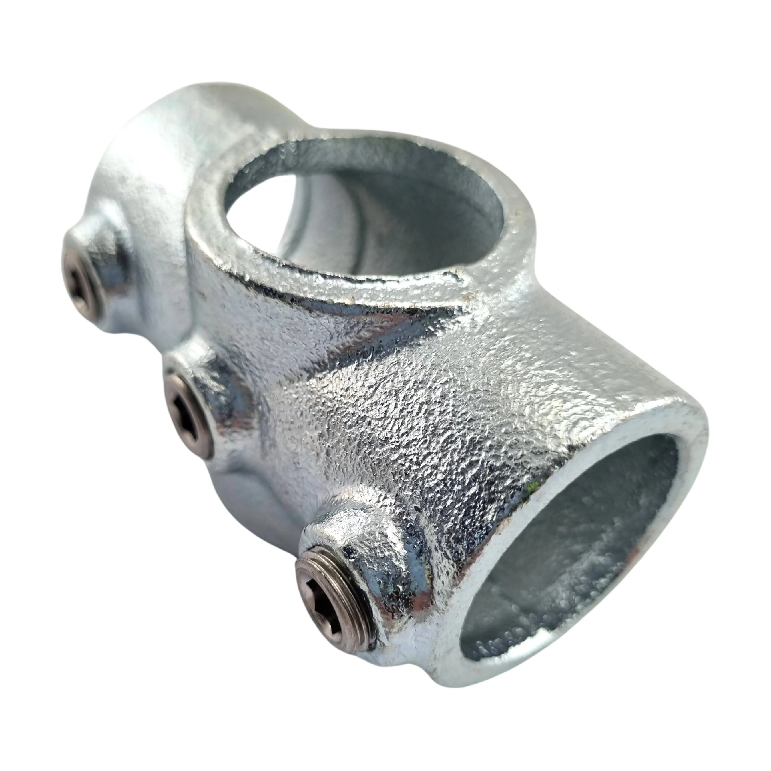 Two Socket Cross for Galvanised Pipe (Interclamp Code 119)