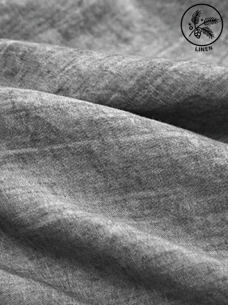 Unique Cozy 100% Linen Shirt