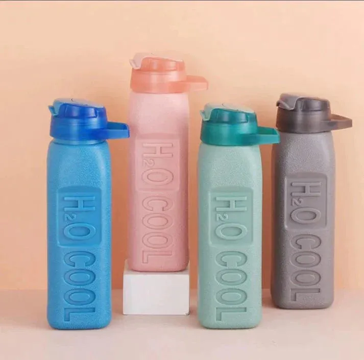 Unique Square Plastic Water Bottle