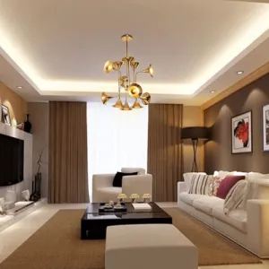 Unique Trumpet Chandelier