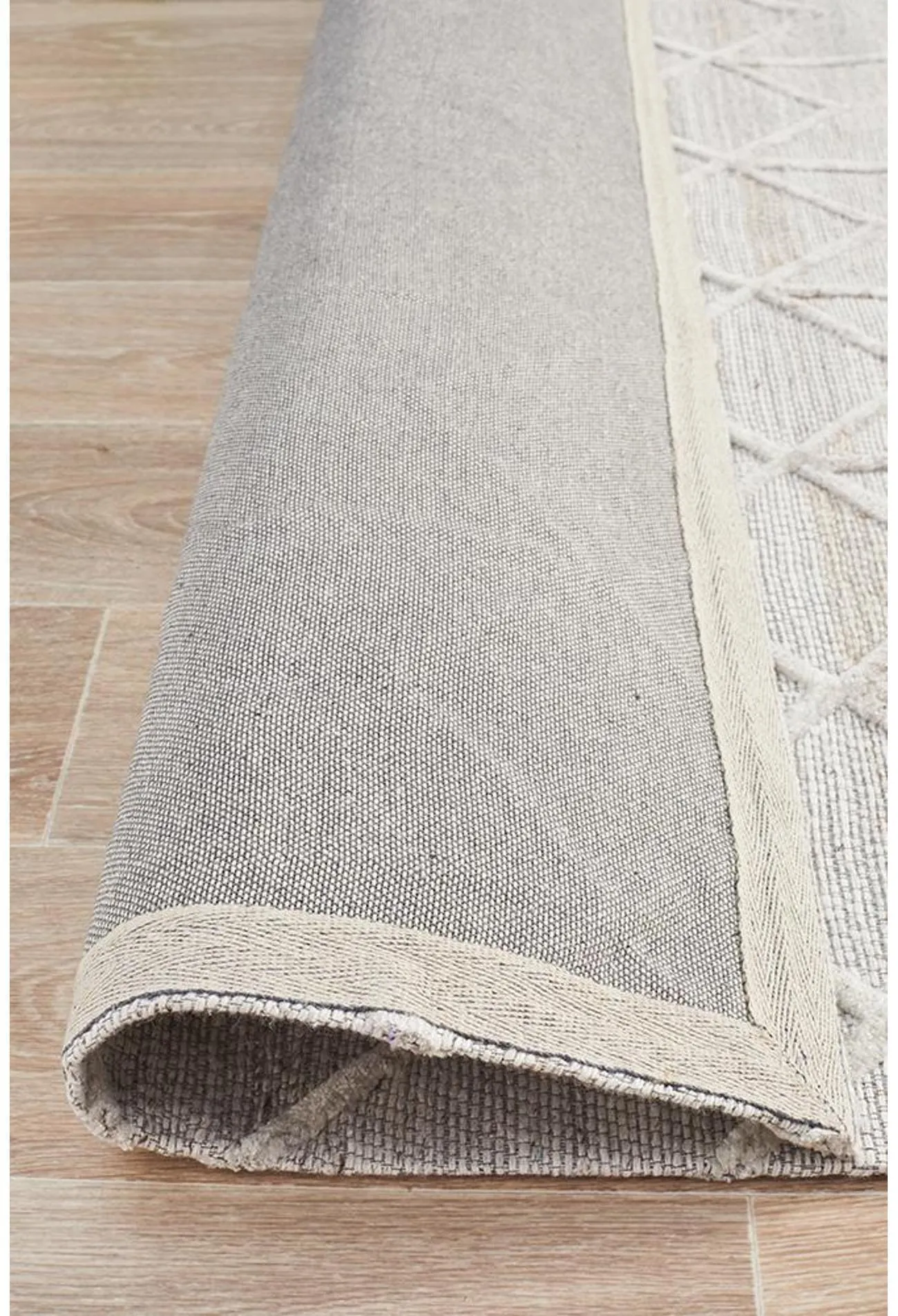 Vicenza Winter Grey Brush Modern Rug