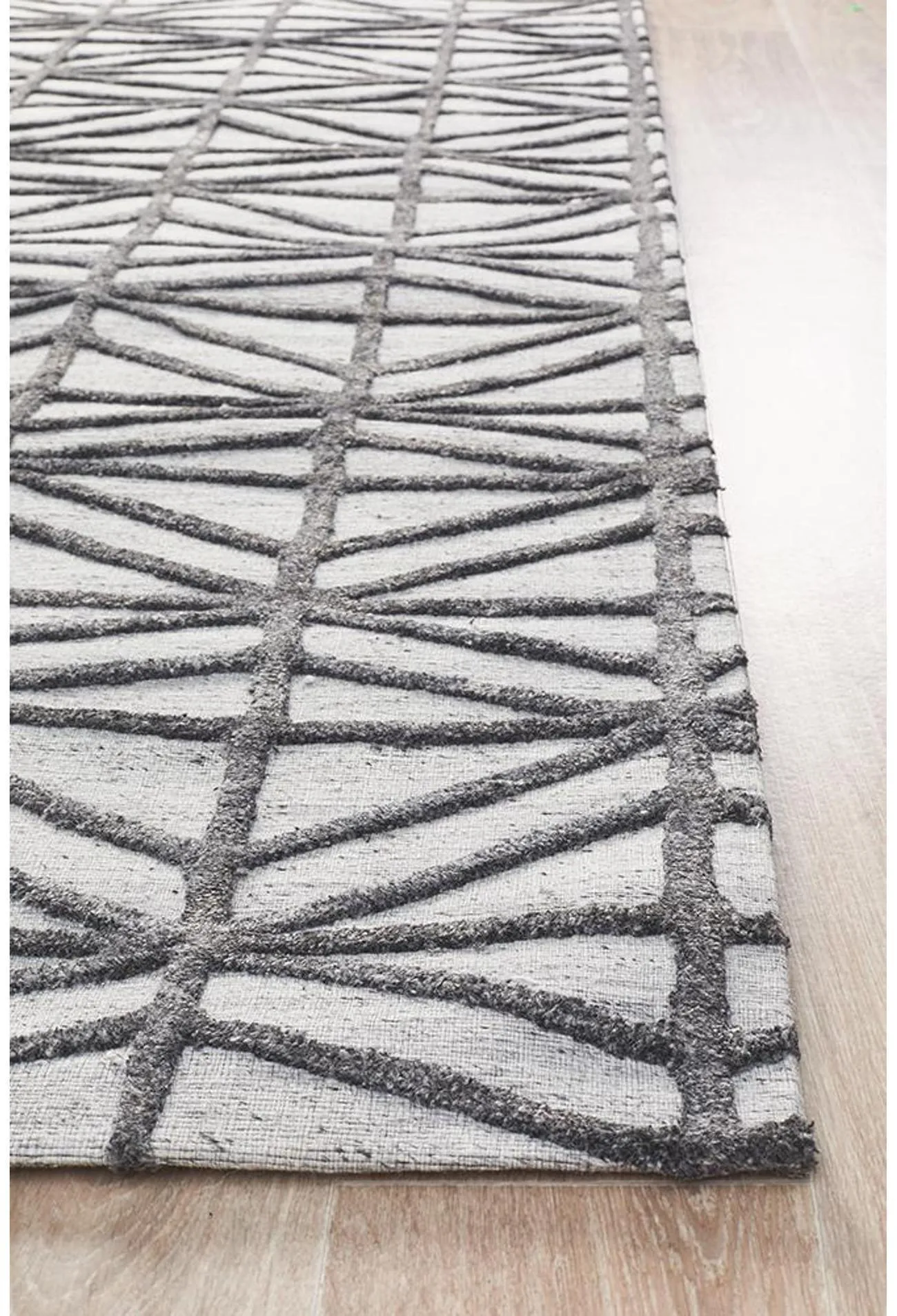 Vicenza Winter Pewter Prestige Modern Rug