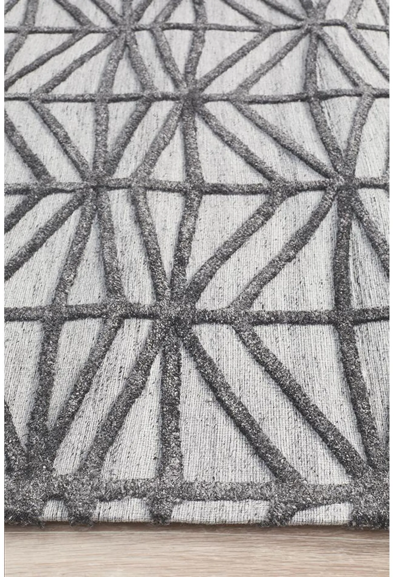 Vicenza Winter Pewter Prestige Modern Rug