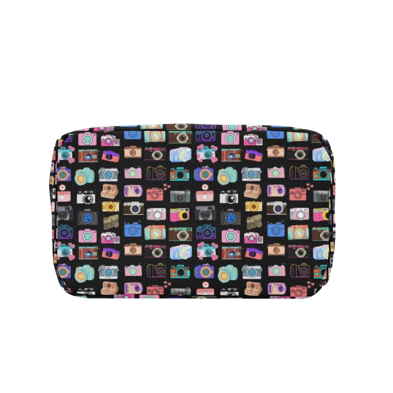 Vintage Cameras Insulated Zipper Lunch Bag
