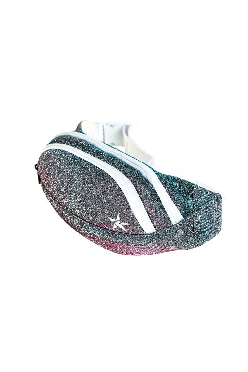 Vintage Mermaid Adult Rebel Mermaid Fanny Pack with White Zipper