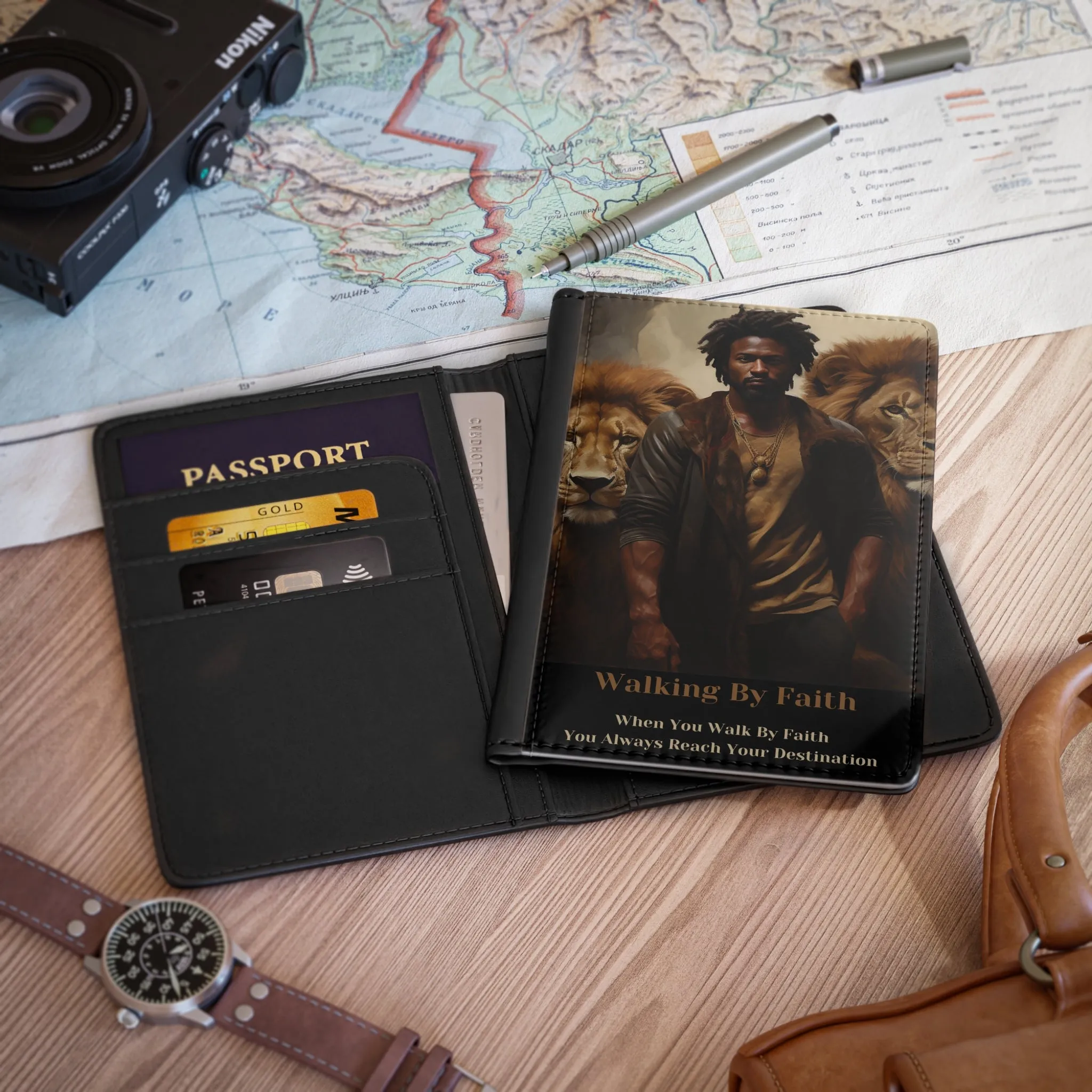 Walking By Faith - passport cover