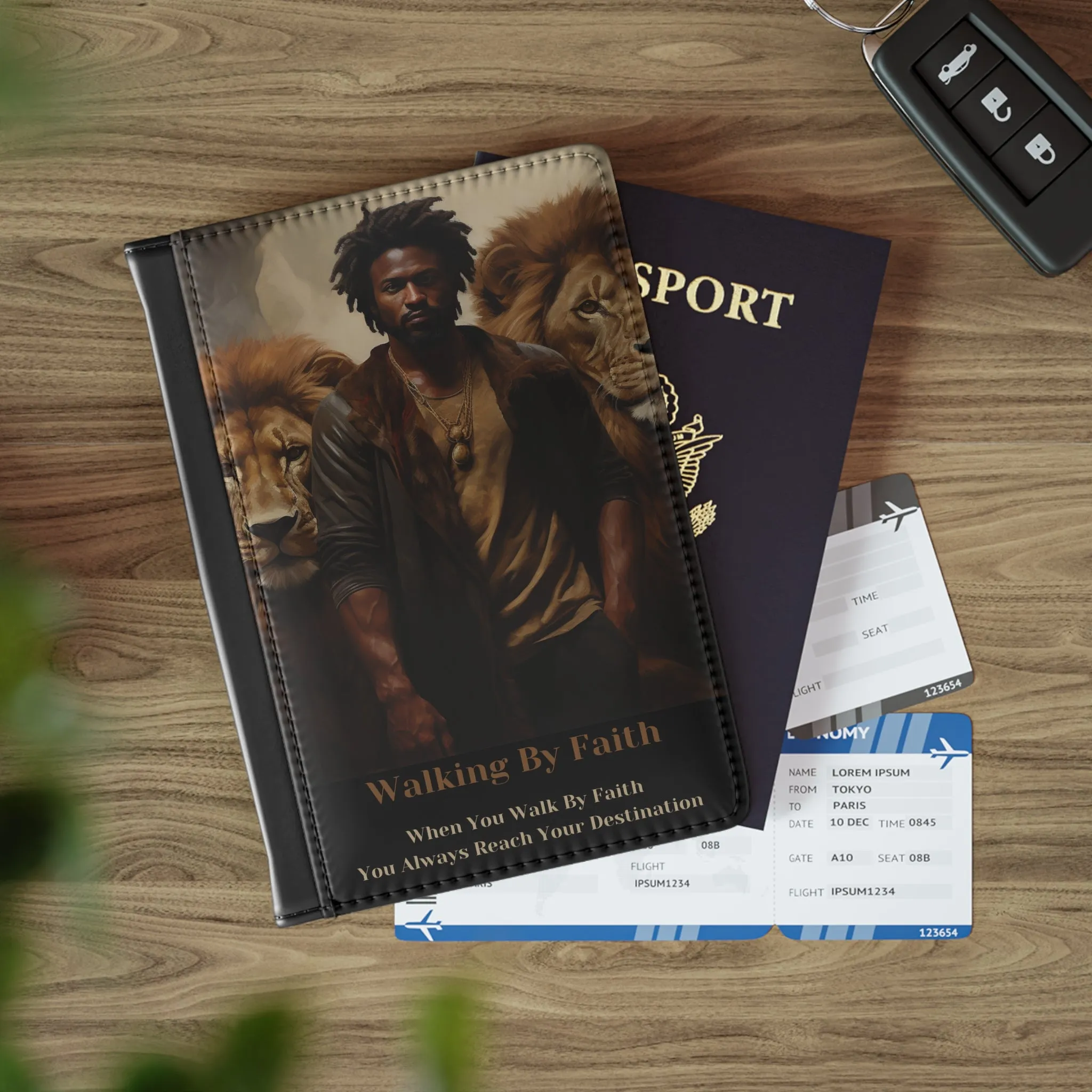 Walking By Faith - passport cover