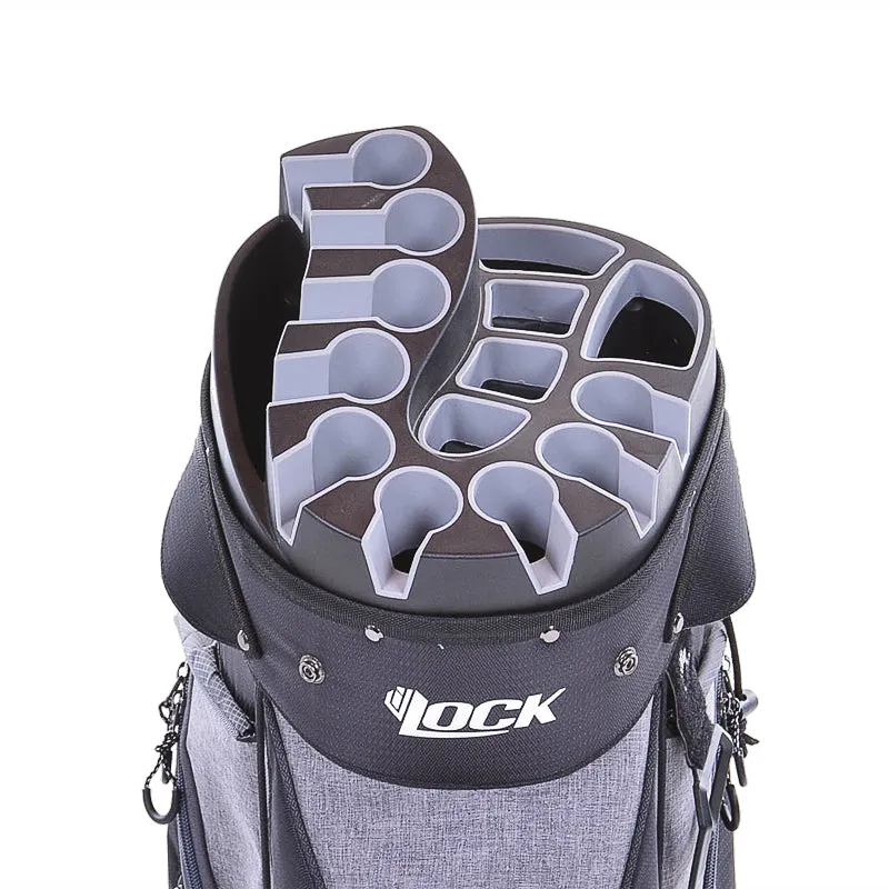 WILSON I Lock III Cart Bag (Black/Grey/White)