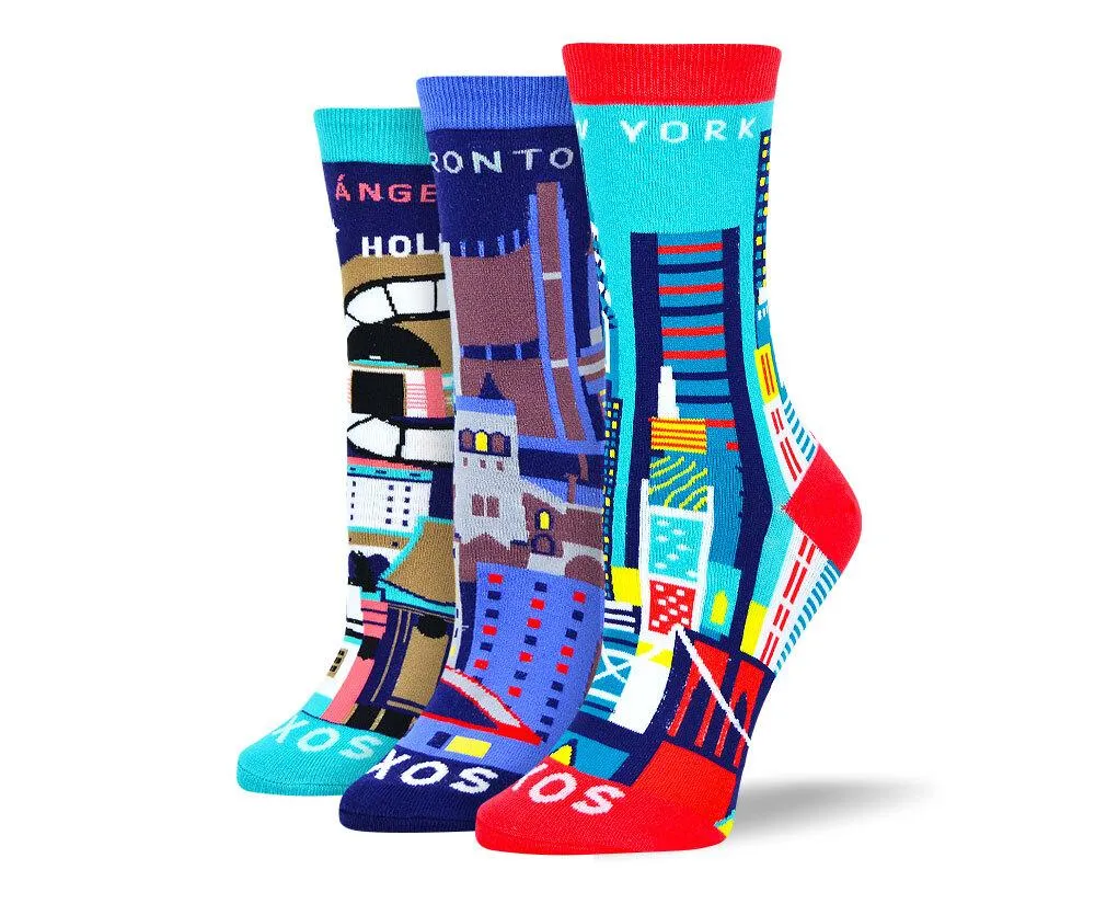 Women's Unique City Sock Bundle