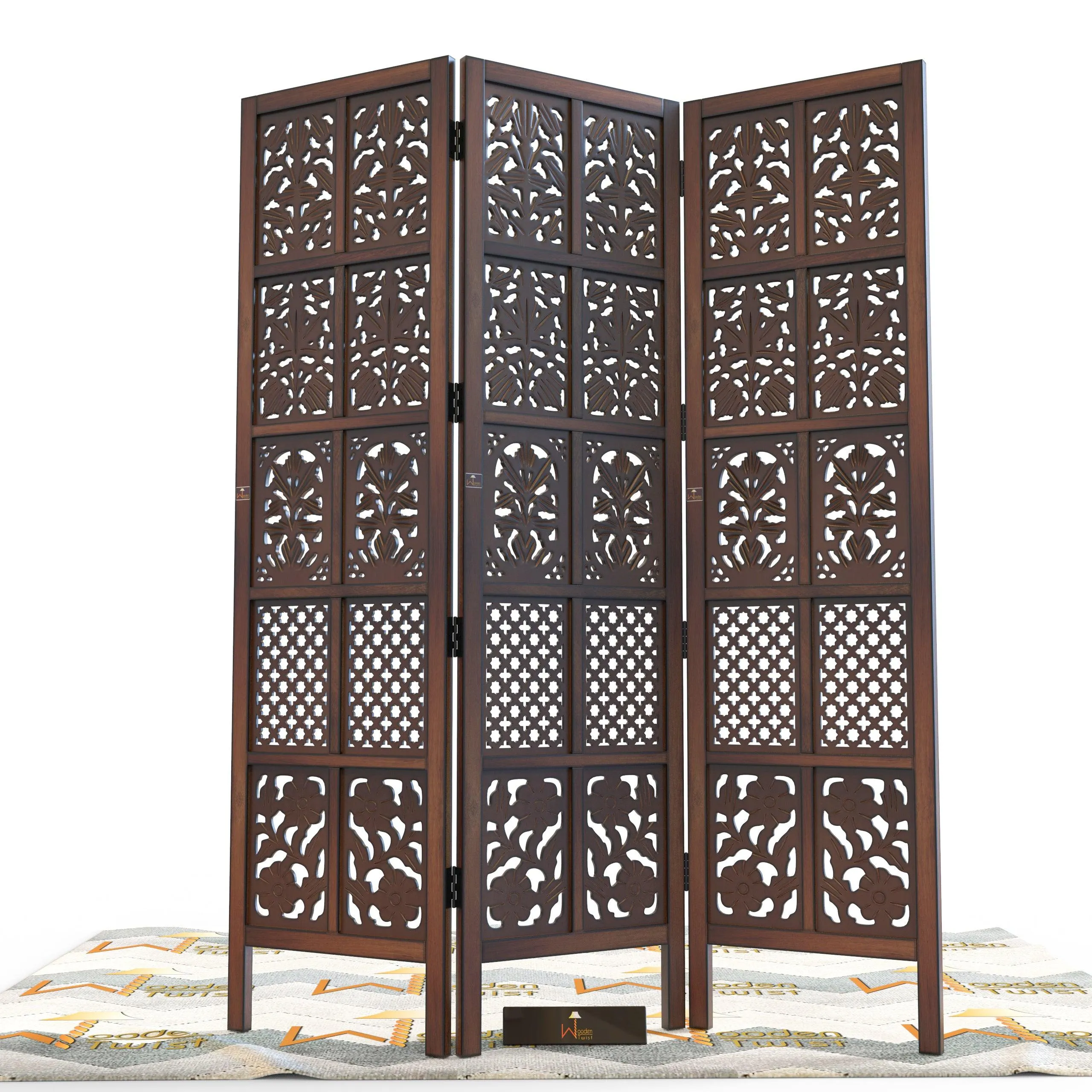 Wooden Room Divider/Wood Separator/Office Furniture/Wooden Partition 3 Panel