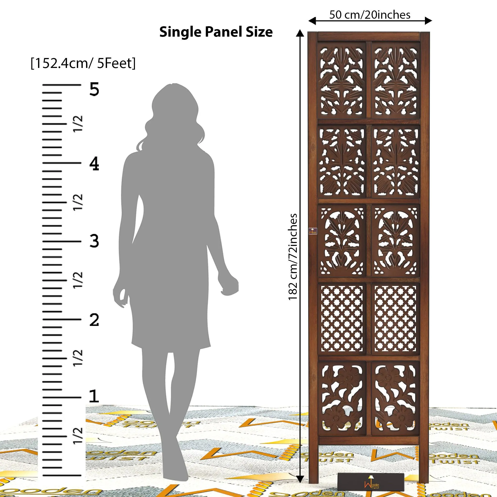 Wooden Room Divider/Wood Separator/Office Furniture/Wooden Partition 3 Panel