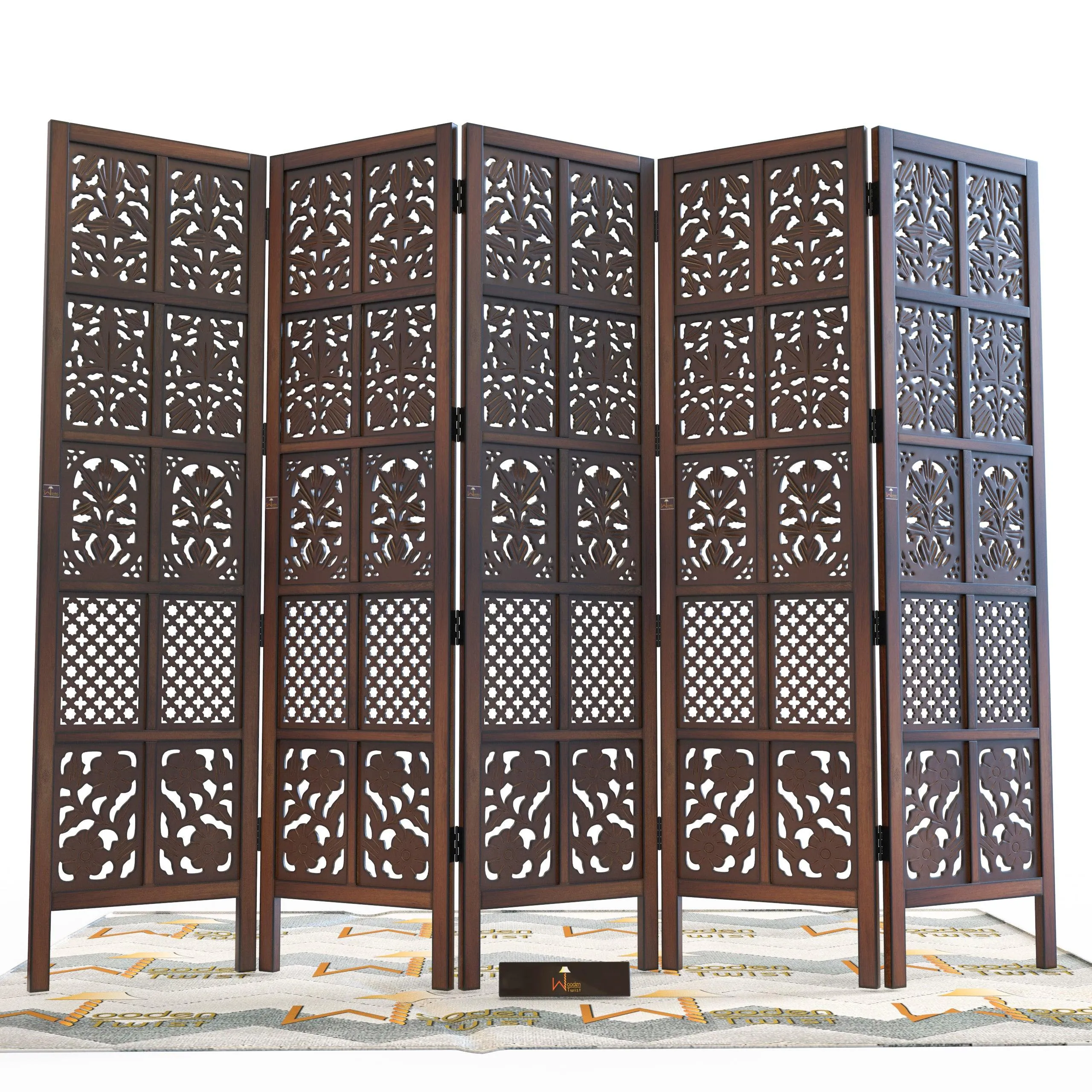 Wooden Room Divider/Wood Separator/Office Furniture/Wooden Partition 3 Panel