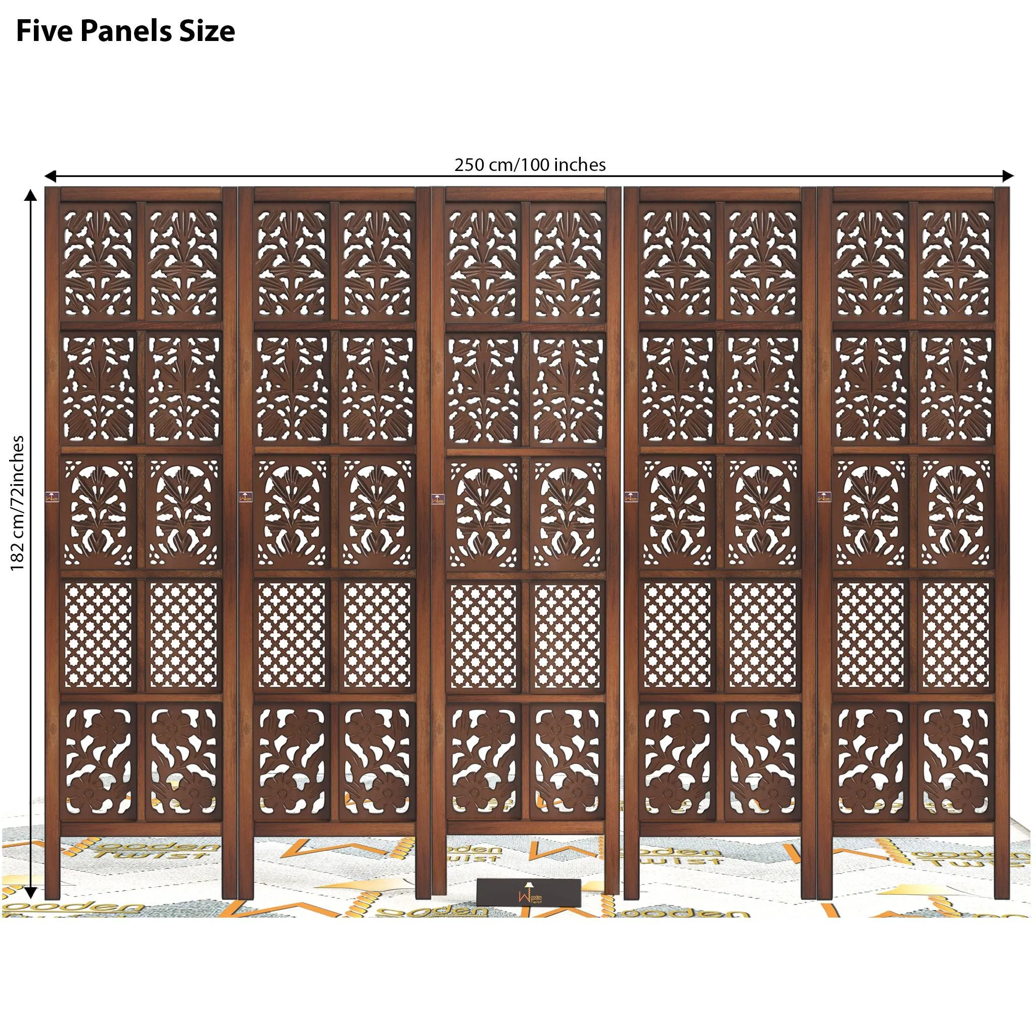 Wooden Room Divider/Wood Separator/Office Furniture/Wooden Partition 3 Panel