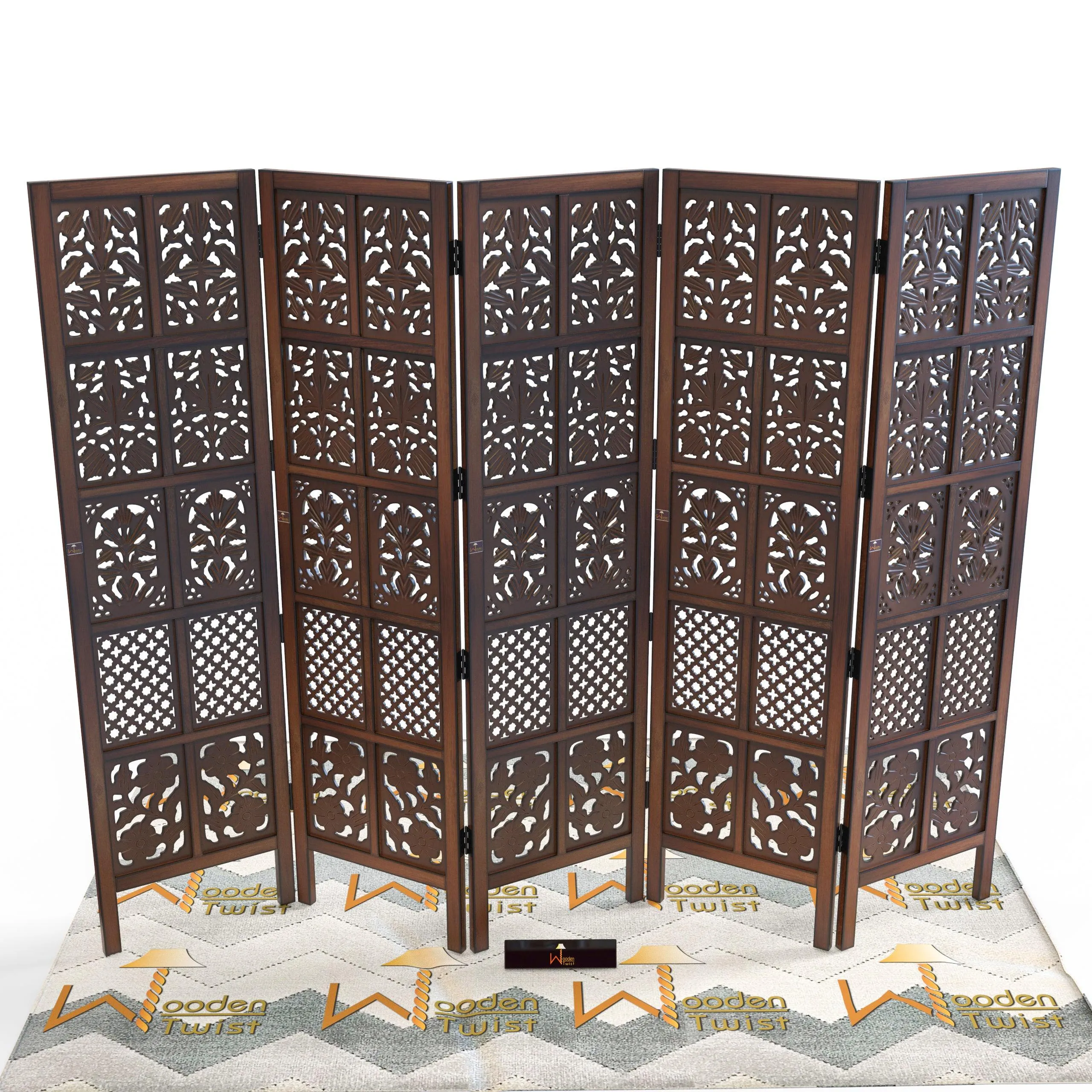 Wooden Room Divider/Wood Separator/Office Furniture/Wooden Partition 3 Panel