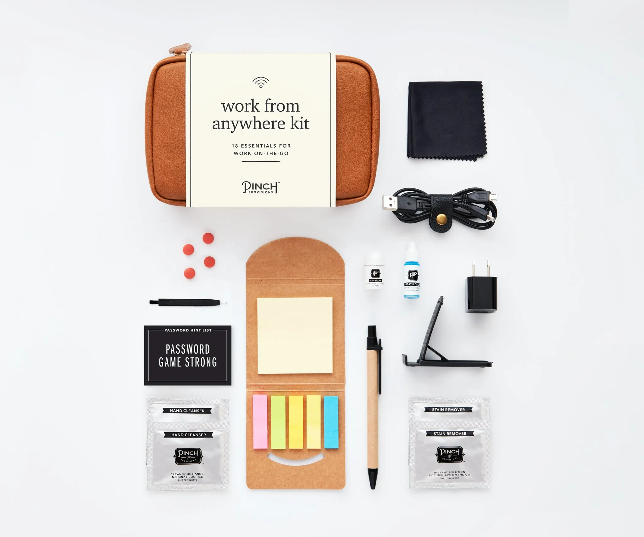 Work From Anywhere Kit | Cognac