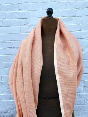 Yarn Dyed 100% Linen in Apricot