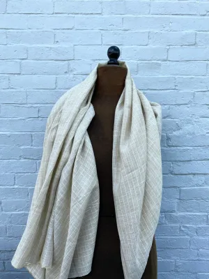 Yarn Dyed 100% Linen in Oat
